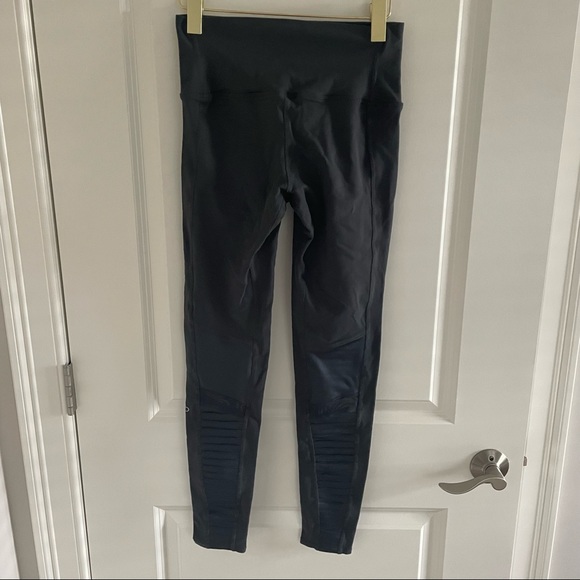 Alo high waist Moto Anthracite leggings - Picture 3 of 13